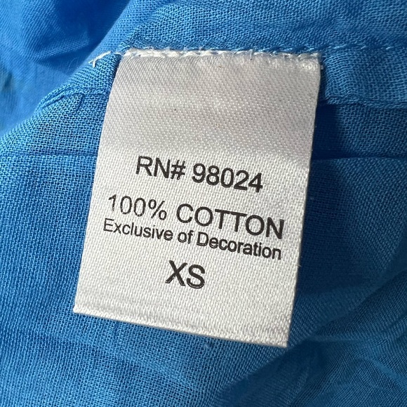 NWT Anthro House Of Harlow 1960 Helena Floral Halter Maxi Dress Blue Size XS - Picture 12 of 14